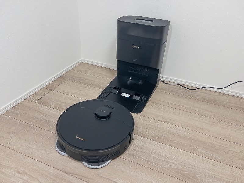 掃除開始しているDREMAEbot L10plus se