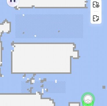 DREAMEbotL10plus seのアプリでのマッピング画面