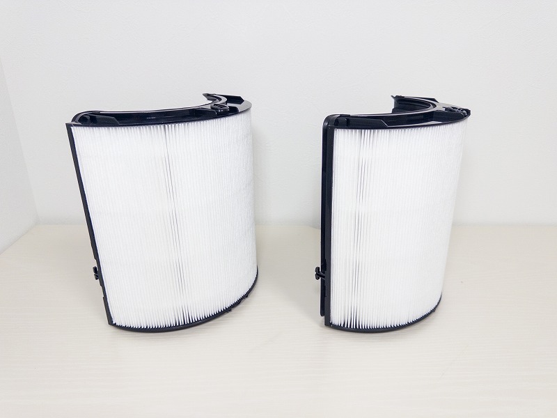 互換品JORAIRのフィルターの個体差