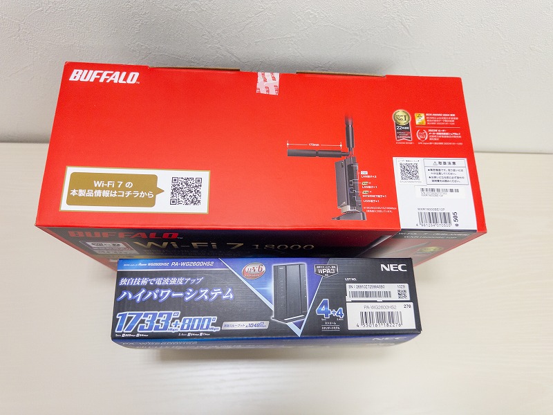 バッファロー WXR18000BE10Pの代替案