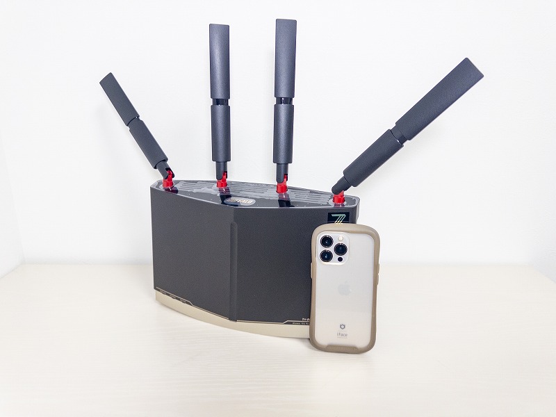 バッファロー WXR18000BE10Pの仕様と大きさ