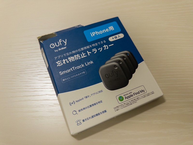 Ankerの位置情報タグ