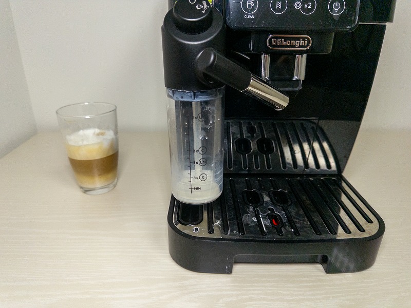 ミルクの泡だて器