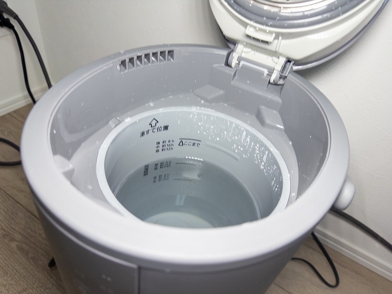 象印の加湿機の給水