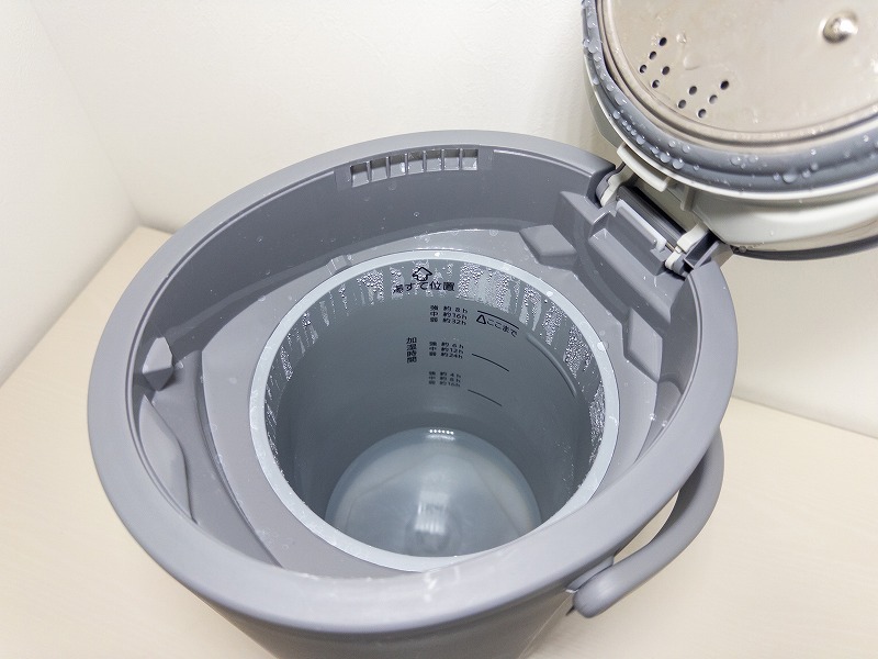 象印の加湿器の中身